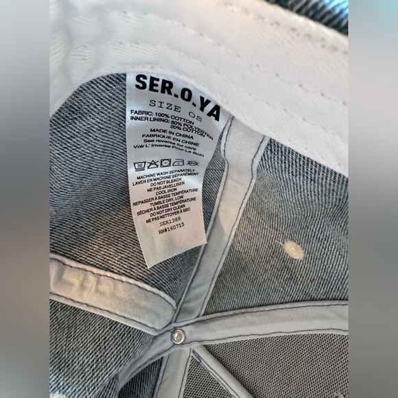 SER.O.YA Blue Denim Ace Cap - Picture 7 of 8